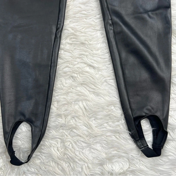 New Generation Love Ray Vegan Stirrup Legging Black NWT Casual Women’s Large - Picture 3 of 10